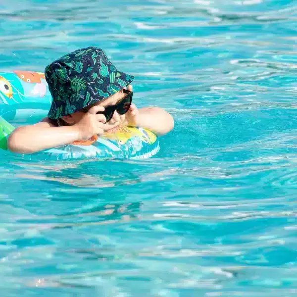 Piscine pour les enfants en camping dans la Manche