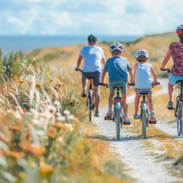 balade à vélo en bord de mer sur la La Vélomaritime®
