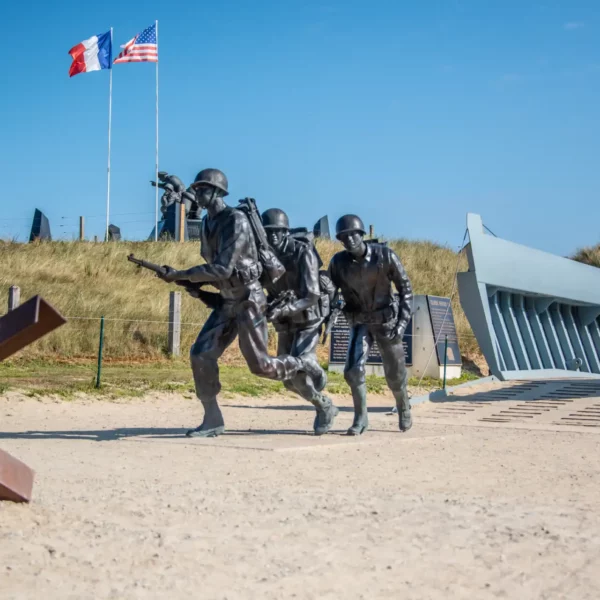 Utah Beach, plage du Débarquement, Cotentin, Manche, Normandie